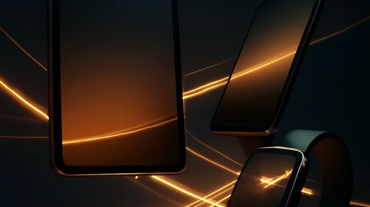 7444BDT COM Multiple devices floating in harmony